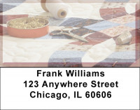 Old Fashioned Quilting Address Labels | LBQBA-14