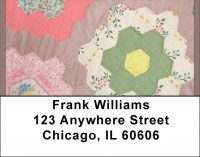 Vintage Quilt Address Labels | LBQBA-17
