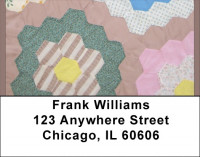 Vintage Quilt Address Labels | LBQBA-17