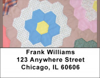 Vintage Quilt Address Labels | LBQBA-17