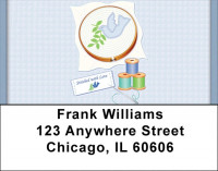 Stitched With Love Address Labels | LBQBA-19
