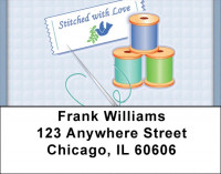 Stitched With Love Address Labels | LBQBA-19