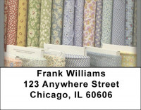 Vintage Fabrics Address Labels | LBQBA-20