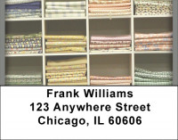 Vintage Fabrics Address Labels | LBQBA-20