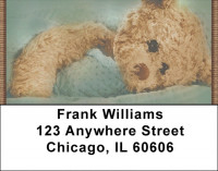 Vintage Snuggle Buddy Address Labels | LBQBA-26
