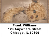 Vintage Snuggle Buddy Address Labels | LBQBA-26