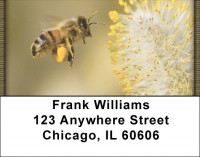 Bees And Blooms Address Labels | LBQBA-29