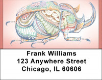 Beetle Mania Address Labels | LBQBA-30