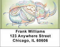 Beetle Mania Address Labels | LBQBA-30