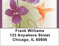 Happy Hummingbirds Address Labels | LBQBA-40