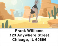 Ostrich Fun Address Labels | LBQBA-46