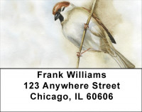 Simple Sparrows Address Labels | LBQBA-61