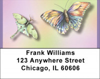 Butterflies In Flight Address Labels | LBQBA-69