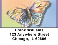 Butterflies In Flight Address Labels | LBQBA-69
