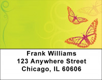 Butterfly Moods Address Labels | LBQBA-72