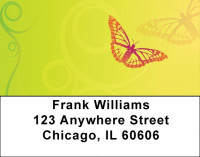 Butterfly Moods Address Labels | LBQBA-72