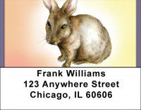 Farm Animals In Watercolor Address Labels | LBQBA-74