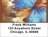Gold And Wings Address Labels | LBQBA-80