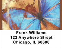 Gold And Wings Address Labels | LBQBA-80