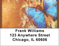 Gold And Wings Address Labels | LBQBA-80