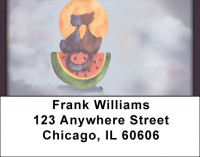 Catty Couples Address Labels | LBQBA-86