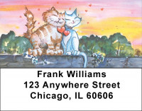 Purr-fect Love Address Labels | LBQBA-95