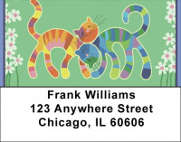 Purrfectly Adorable Address Labels | LBQBA-96