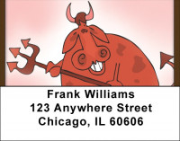 Angel Or Devil Address Labels | LBQBB-05