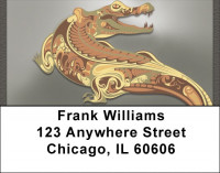 Crazy Crocodiles Address Labels | LBQBB-16