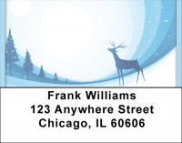 Deer Winter Holiday Address Labels | LBQBB-19