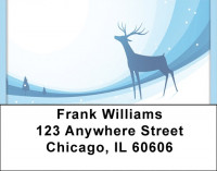 Deer Winter Holiday Address Labels | LBQBB-19
