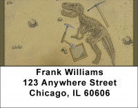 Diggin Dinosaurs Address Labels | LBQBB-22