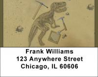 Diggin Dinosaurs Address Labels | LBQBB-22