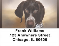 German Shorthaired Pointer Address Labels | LBQBB-58