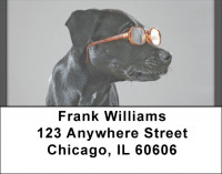 Smart Labrador Address Labels | LBQBB-71