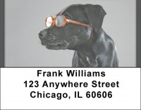 Smart Labrador Address Labels | LBQBB-71