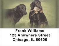 Working Labradors Address Labels | LBQBB-72