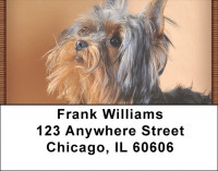 Yorkshire Terriers Address Labels | LBQBC-03