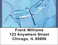 A dragonfly World Address Labels | LBQBC-04