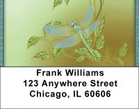 A dragonfly World Address Labels | LBQBC-04