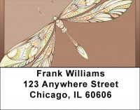 Dragonfly Daze Address Labels | LBQBC-08