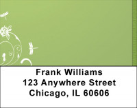 Dragonfly Filigree Address Labels | LBQBC-09