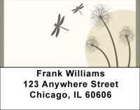 Dragonfly Sunrise Address Labels | LBQBC-10