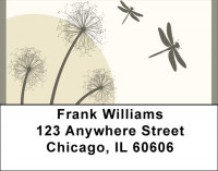 Dragonfly Sunrise Address Labels | LBQBC-10