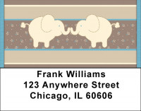 Elephant Country Address Labels | LBQBC-16