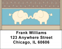 Elephant Country Address Labels | LBQBC-16