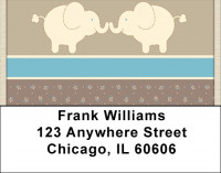 Elephant Country Address Labels | LBQBC-16