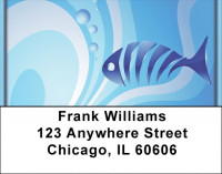 Tropical Fish Address Labels | LBQBC-26