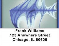 Artistic Fish Symbols Address Labels | LBQBC-27