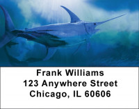 Blue Marlin Address Labels | LBQBC-28